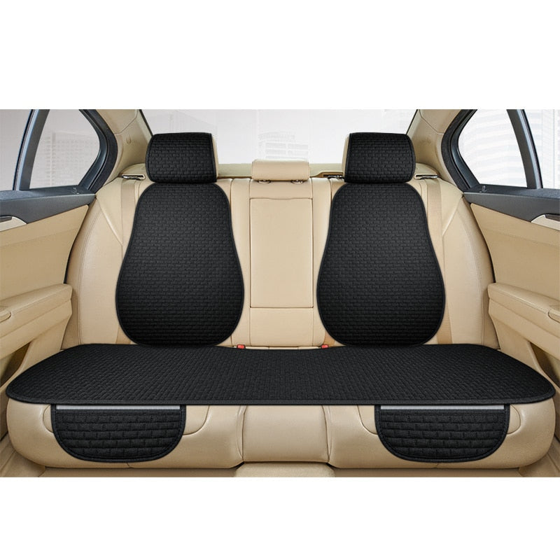 Cojín protector antideslizante para asiento de coche con bolsillo universal