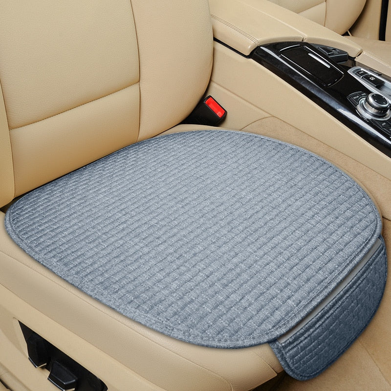 Cojín protector antideslizante para asiento de coche con bolsillo universal