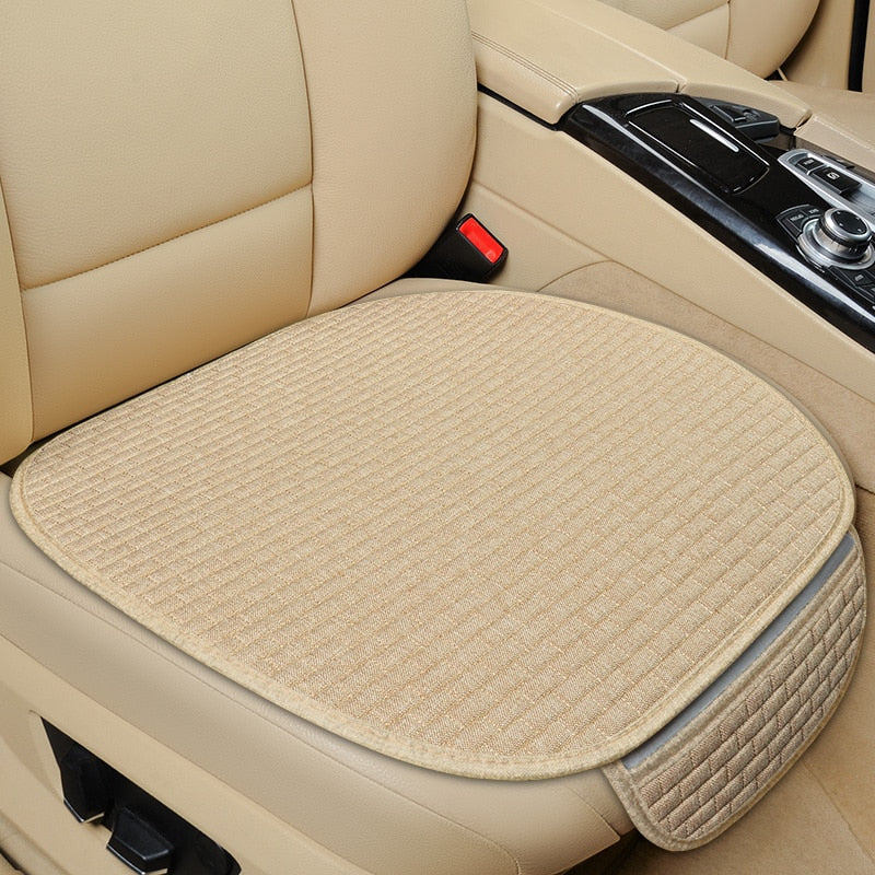 Cojín protector antideslizante para asiento de coche con bolsillo universal