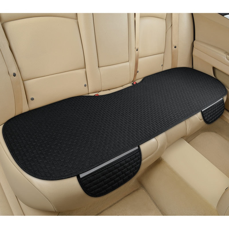 Cojín protector antideslizante para asiento de coche con bolsillo universal
