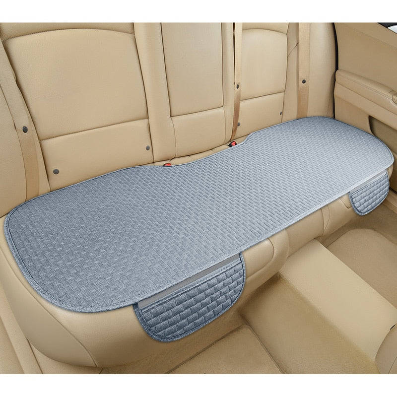 Cojín protector antideslizante para asiento de coche con bolsillo universal
