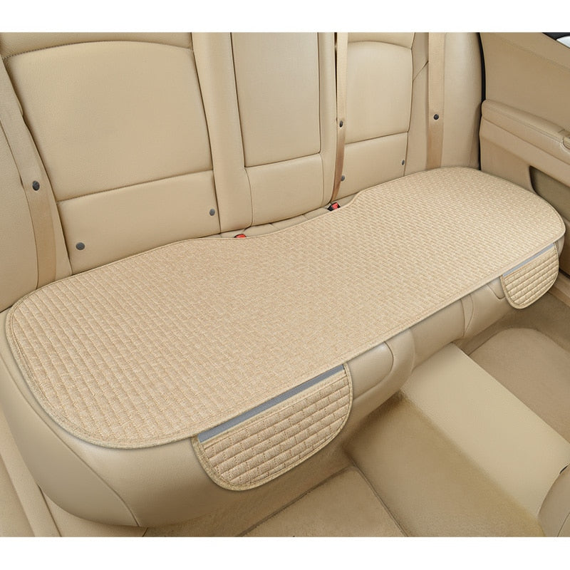Cojín protector antideslizante para asiento de coche con bolsillo universal