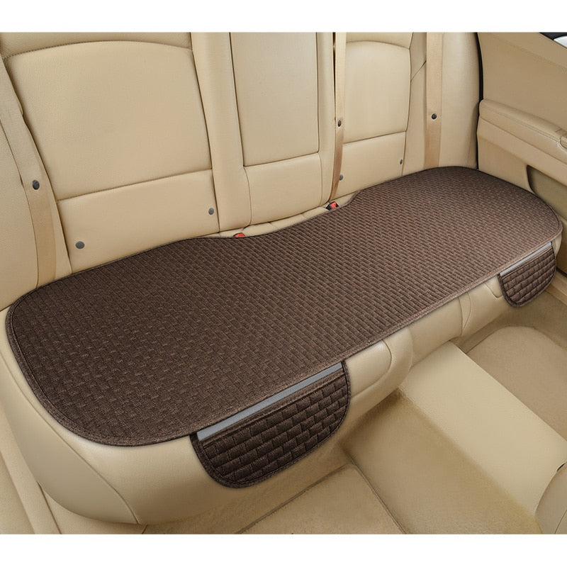 Cojín protector antideslizante para asiento de coche con bolsillo universal