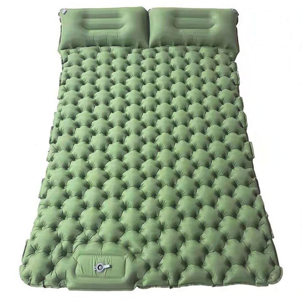 Colchoneta de camping ultraligera de inflado rápido