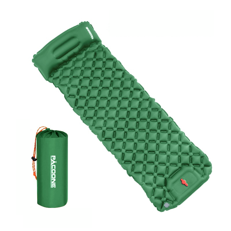 Colchoneta inflable con almohada | Cómoda, ultraligera y de calidad