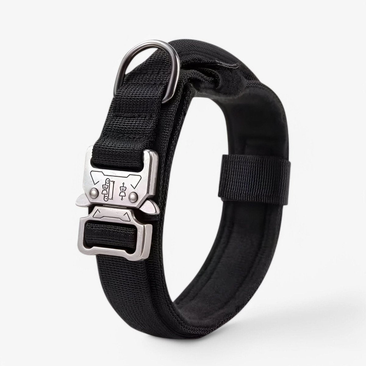 Collar ajustable para perro de nailon resistente, impermeable, con asa ergonómica, para perros medianos y grandes