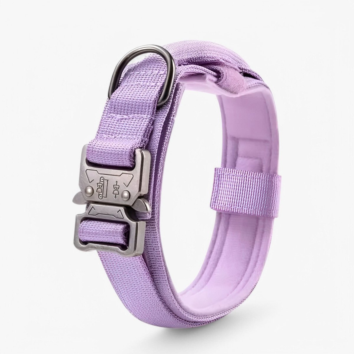 Collar ajustable para perro de nailon resistente, impermeable, con asa ergonómica, para perros medianos y grandes