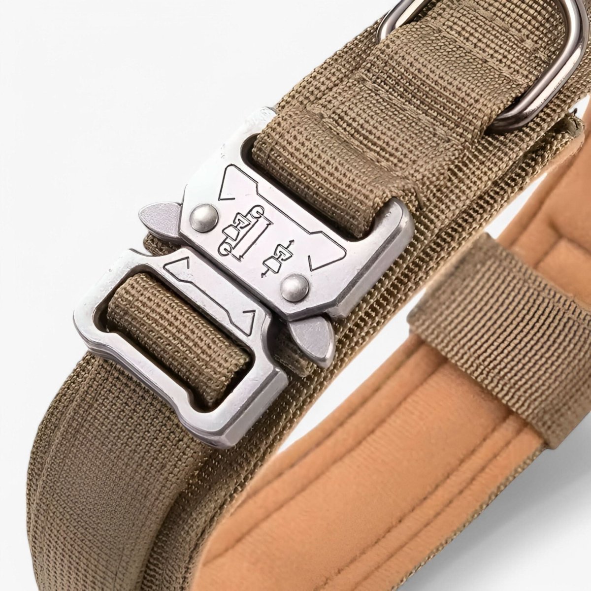 Collar ajustable para perro de nailon resistente, impermeable, con asa ergonómica, para perros medianos y grandes
