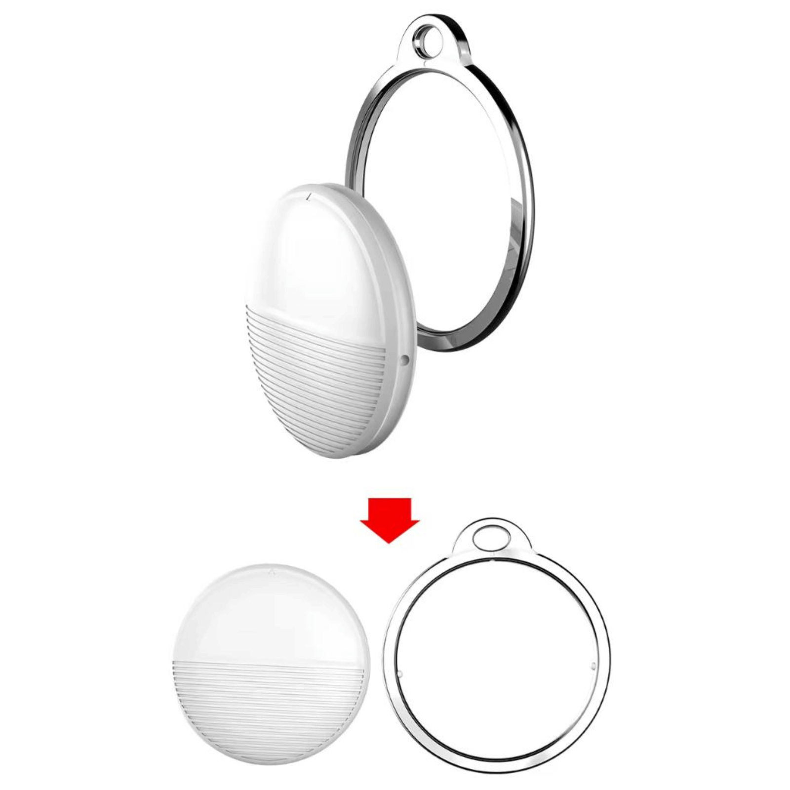Collar para gato con localizador Bluetooth y diseño reflectante para mayor seguridad