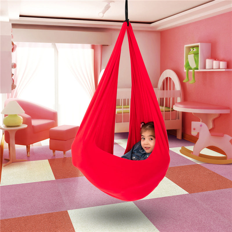 Columpio Hamaca de Terapia de Algodón Infantil para Equilibrio, Calma y Desarrollo Sensorial
