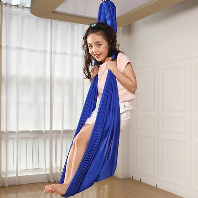 Columpio Hamaca de Terapia de Algodón Infantil para Equilibrio, Calma y Desarrollo Sensorial