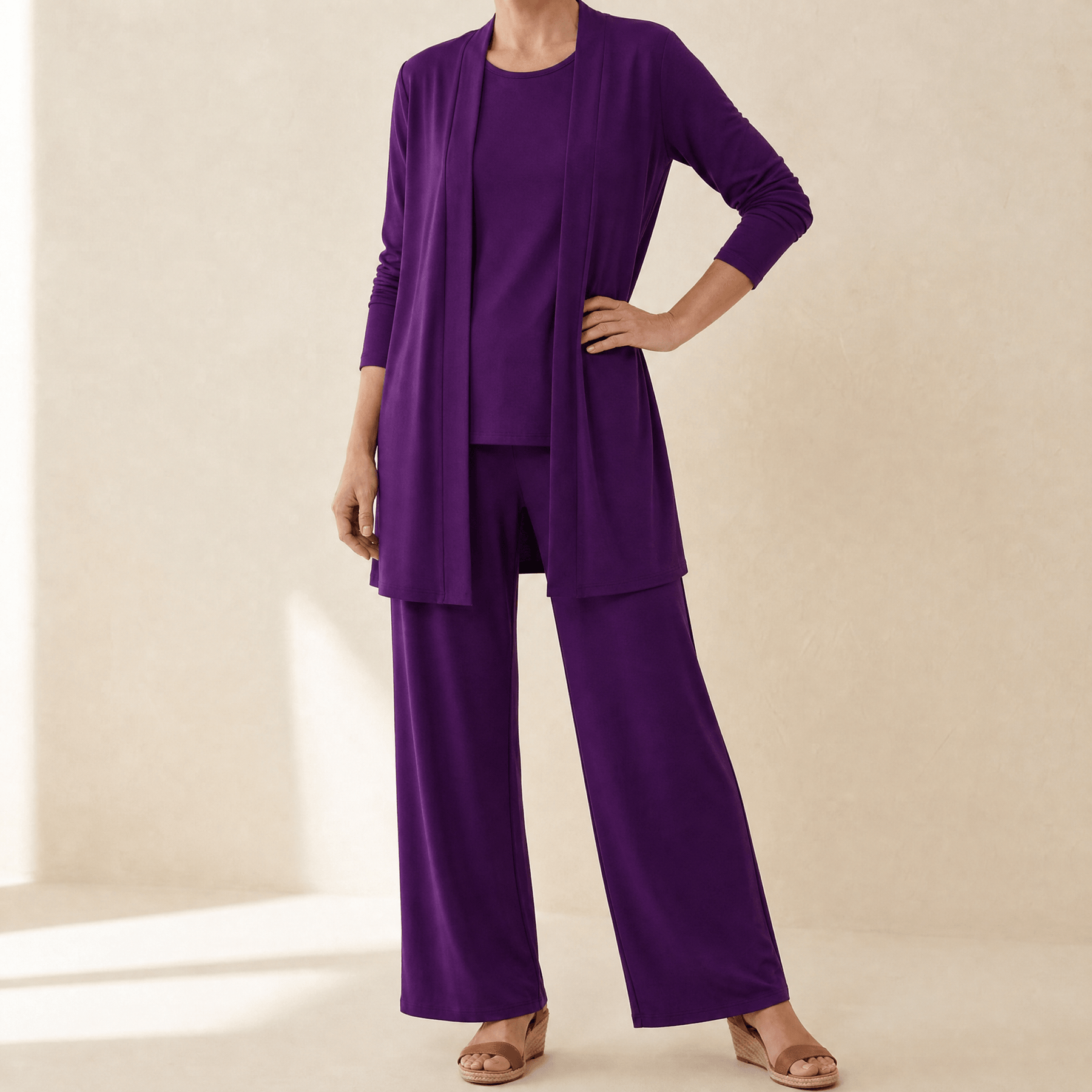 Conjunto de 3 Piezas Elegante