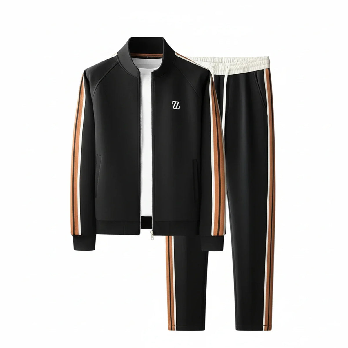 Conjunto de chándal para hombre con cremallera