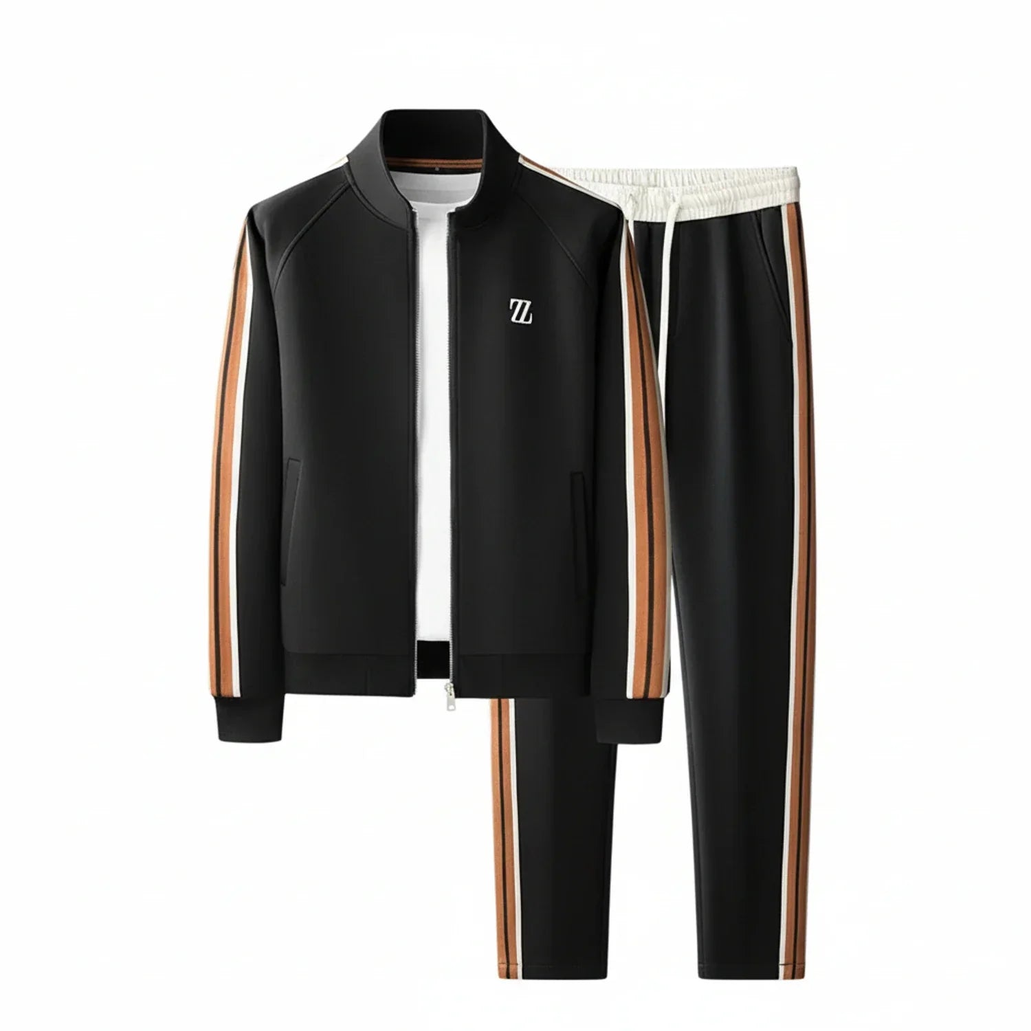 Conjunto de chándal para hombre con cremallera