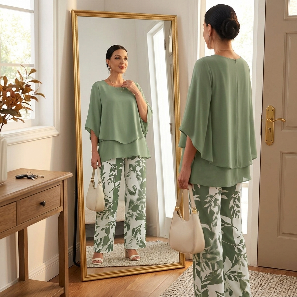 Conjunto de dos piezas fluido