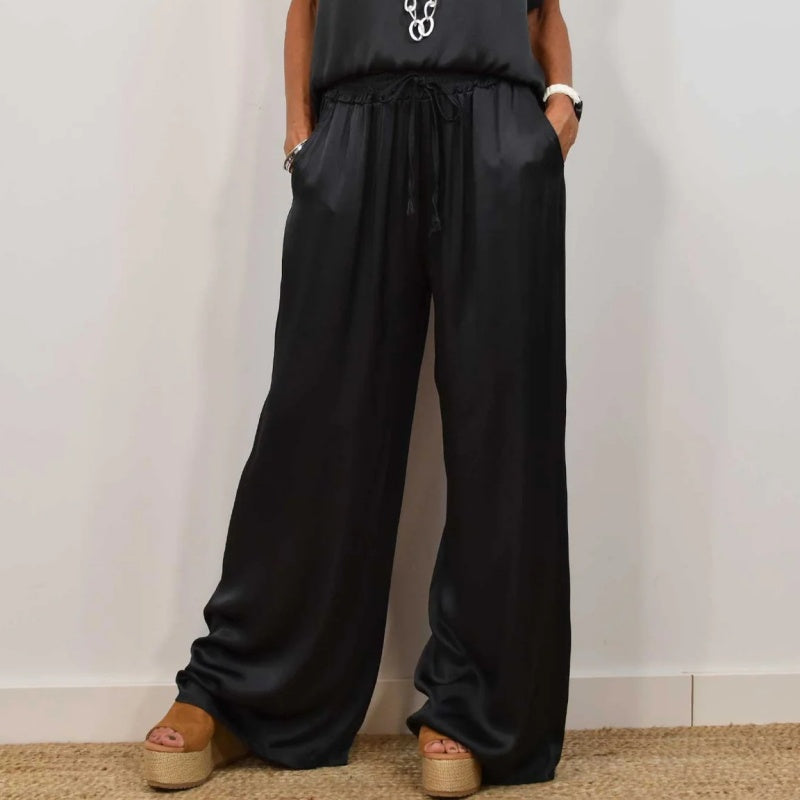Conjunto de dos piezas holgado para mujer