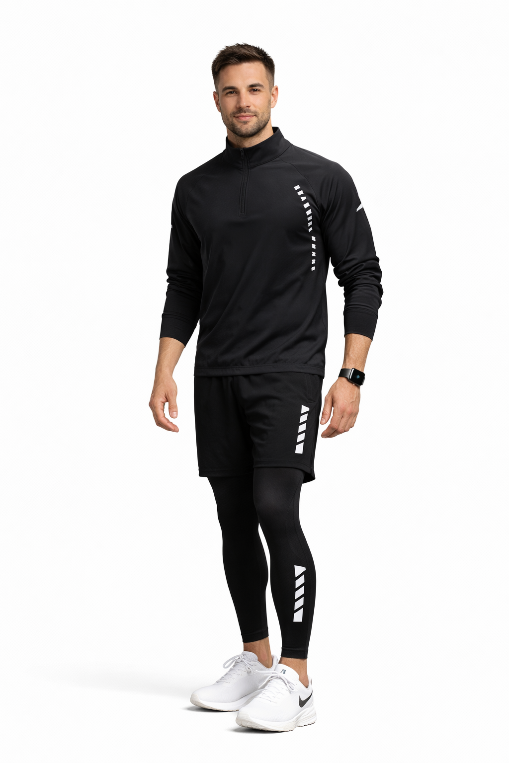 Conjunto de entrenamiento de 4 piezas para libertad de movimiento, comodidad y estilo