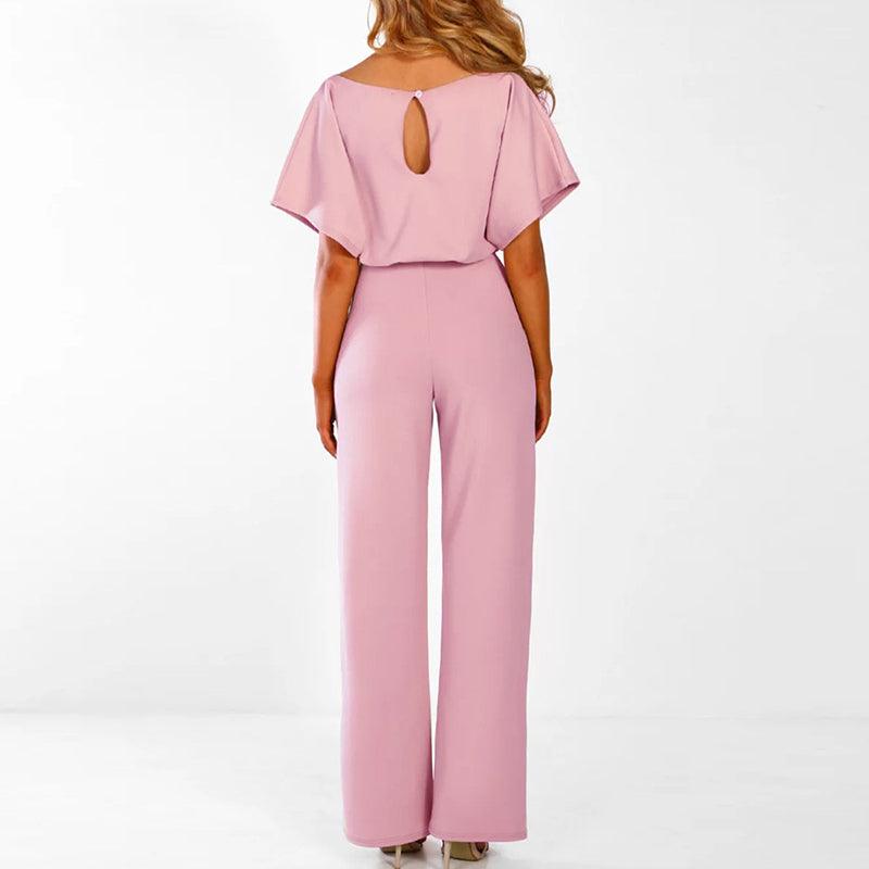 Conjunto de mono con pata ancha para mujer