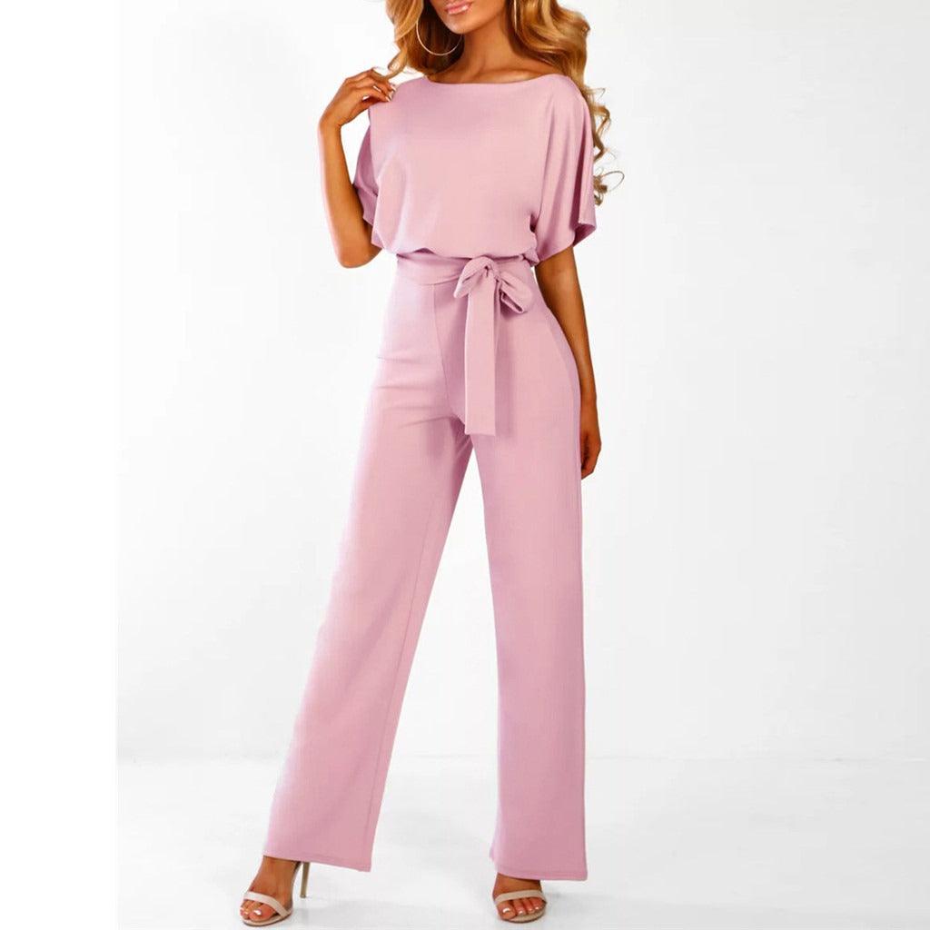 Conjunto de mono con pata ancha para mujer