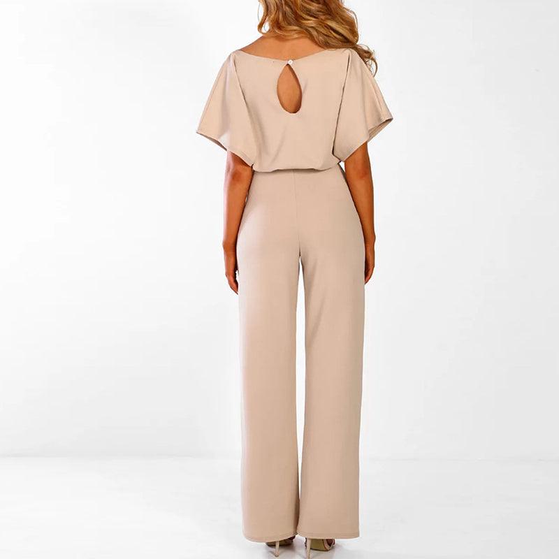 Conjunto de mono con pata ancha para mujer