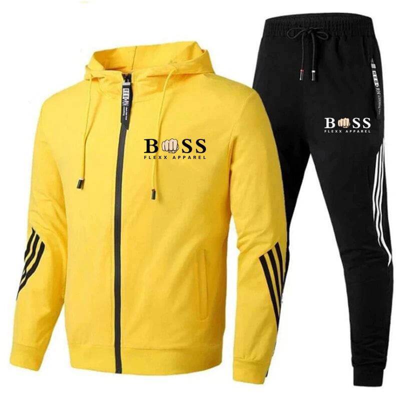 Conjunto deportivo para hombre - Transpirable y elegante | 2 piezas