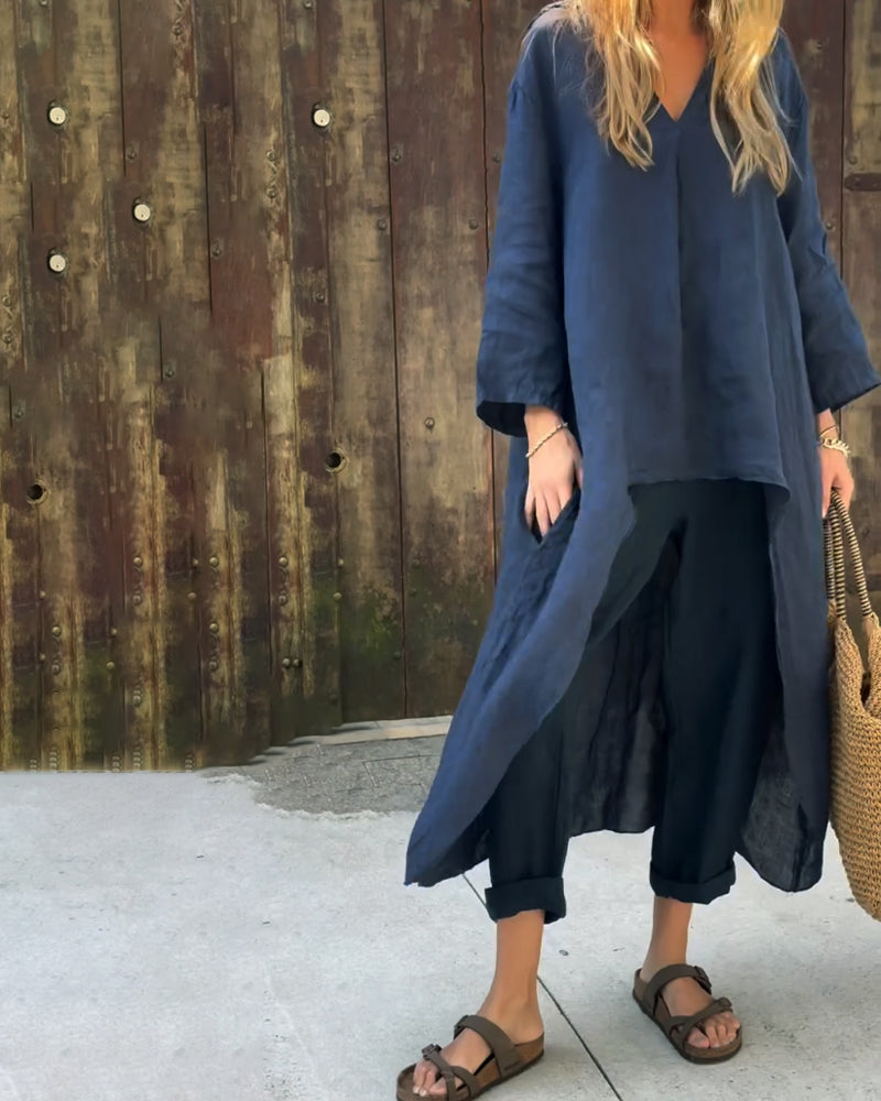 Conjunto elegante y cómodo de dos piezas