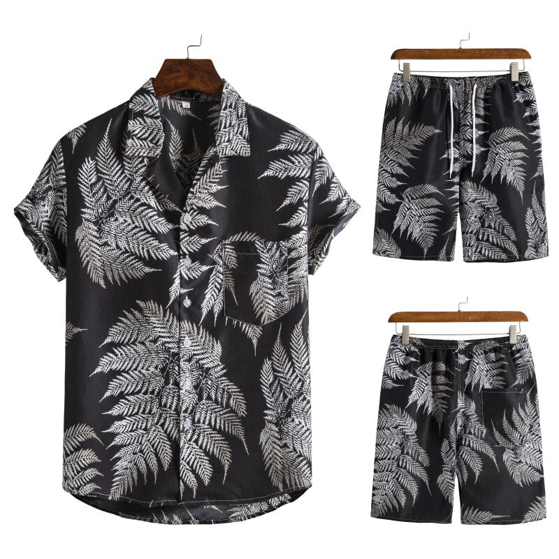 Conjunto hawaiano para hombre | Combinación alegre y veraniega para el verano
