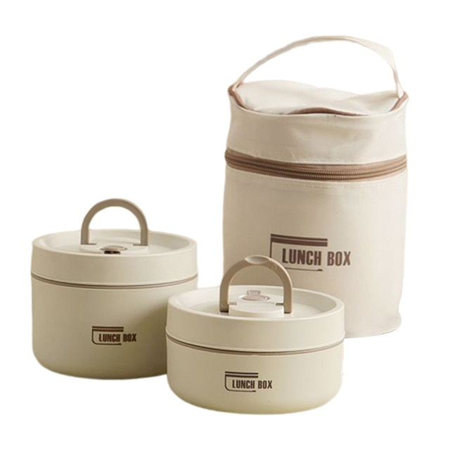 Contenedor Térmico de Acero Inoxidable para Comida para el Trabajo, el Colegio y Salidas