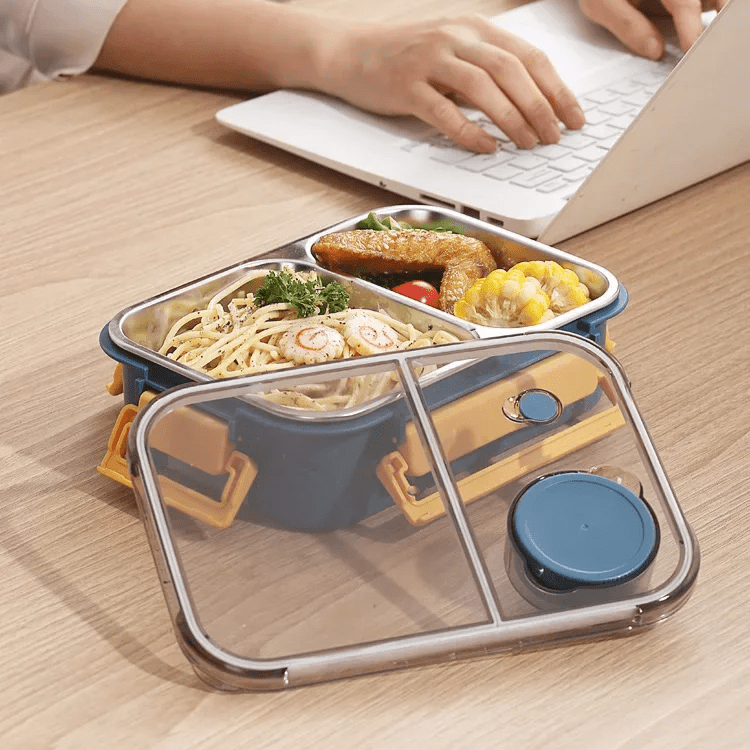 Contenedor Térmico para Comida con Cierre Hermético para Comidas Calientes para Llevar
