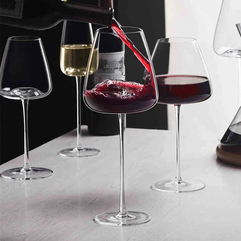 Copas de Vino de Cristal | Elegancia Hecha a Mano