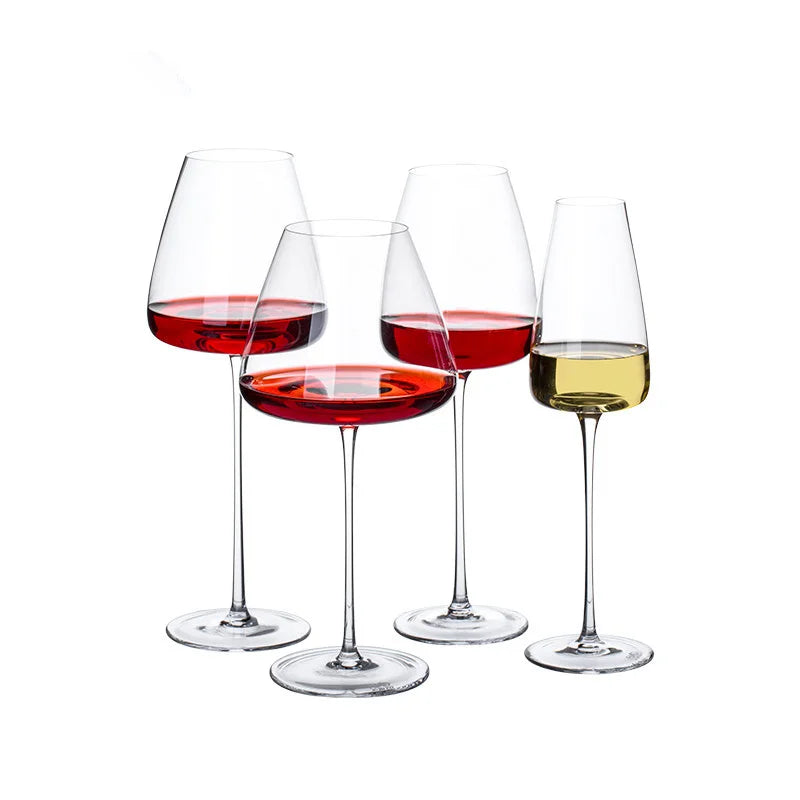 Copas de Vino de Cristal | Elegancia Hecha a Mano