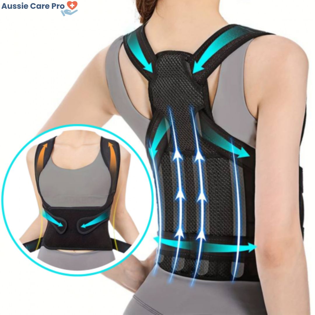 Corrector de postura – Soporte de espalda ajustable para hombres y mujeres