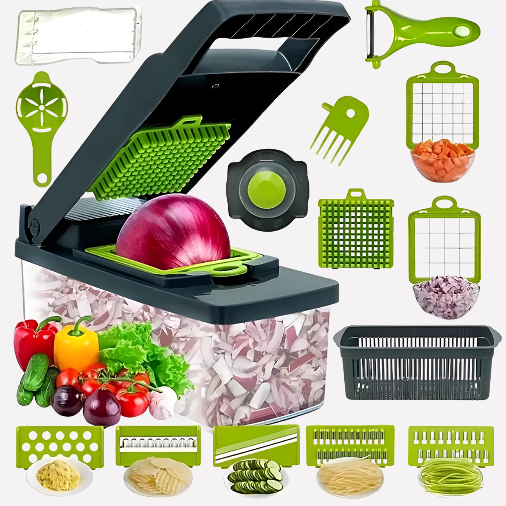 Cortador de verduras y espiralizador 4 en 1