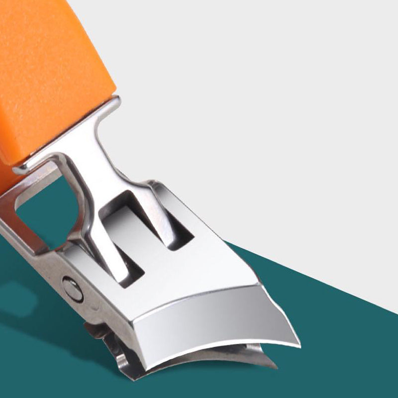 Cortaúñas ergonómico con mango antideslizante – Ideal para uñas gruesas y encarnadas
