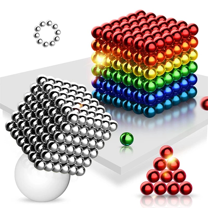 Cubo de Bolas Magnéticas Antiestrés