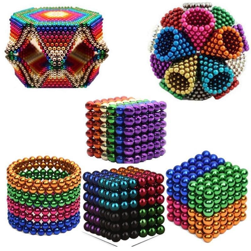 Cubo de Bolas Magnéticas Antiestrés