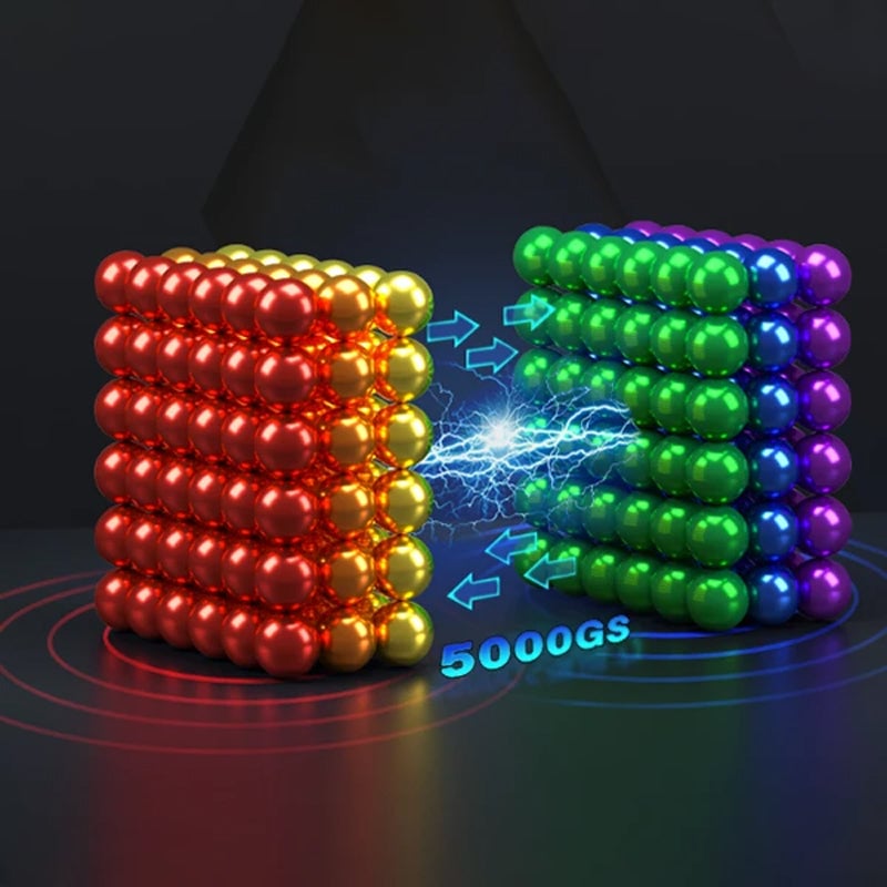 Cubo de Bolas Magnéticas Antiestrés