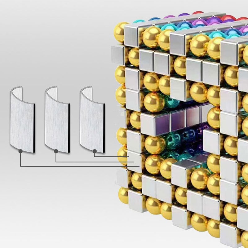 Cubo de Bolas Magnéticas Antiestrés