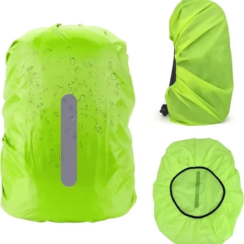 Cubremochilas Impermeable para Lluvia Unisex - Reflectante y Ajustable