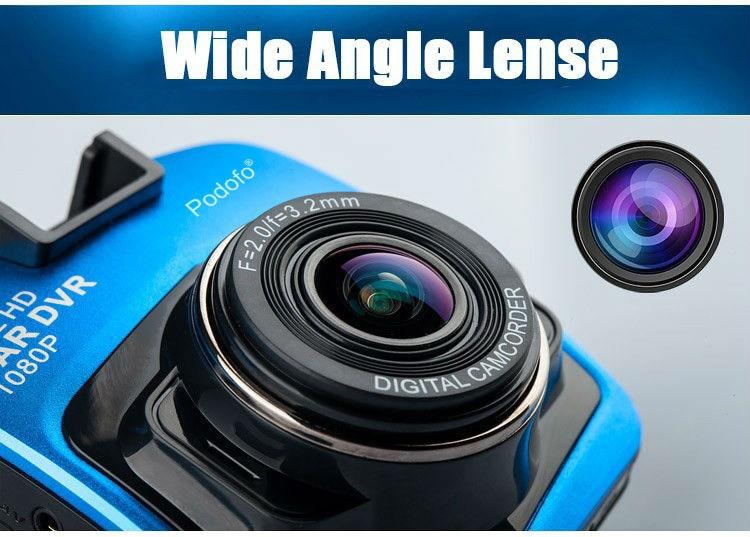 Dashcam Full HD 1080P + Tarjeta de 16 GB