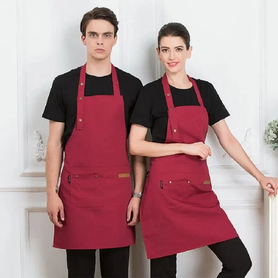 Delantal de cocina impermeable