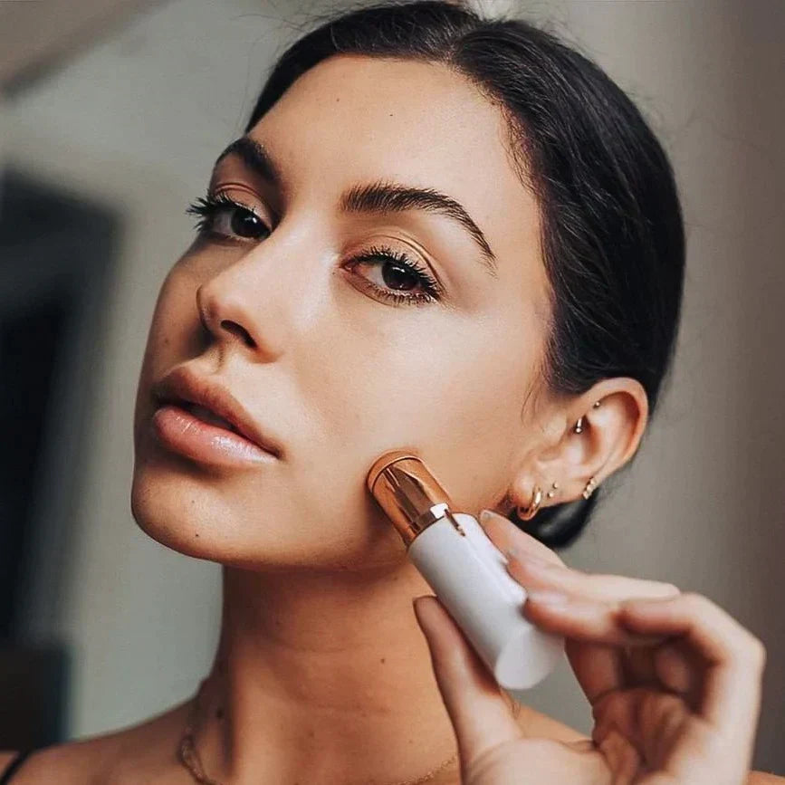 Depiladora Facial Suave para Piel Sensible | Dispositivo Portátil de Precisión