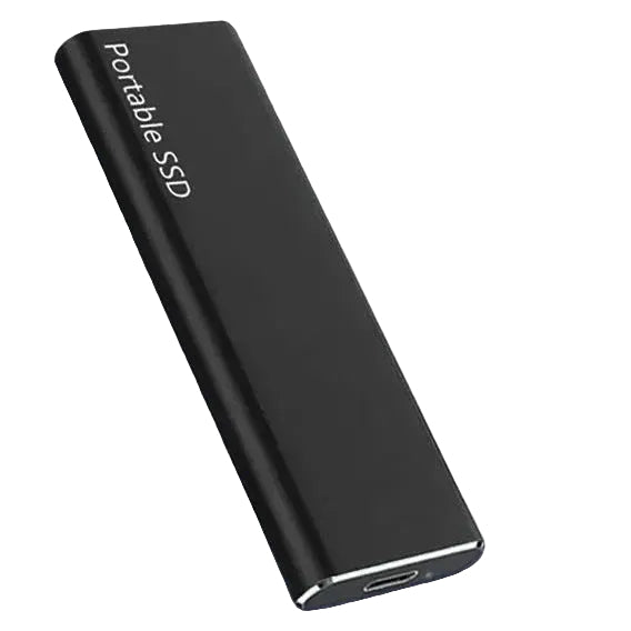 Disco duro externo de 4 TB USB-C, almacenamiento de datos portátil