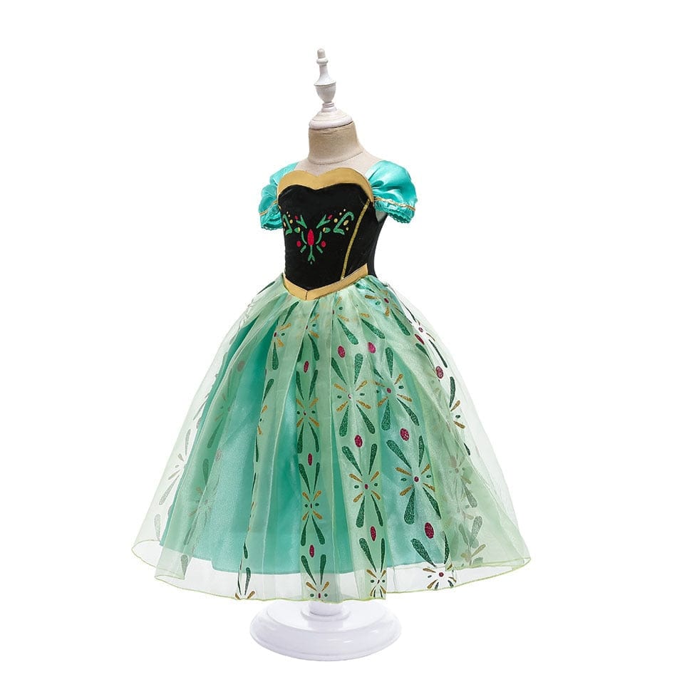 Disfraz de la princesa Anna de Frozen para niña