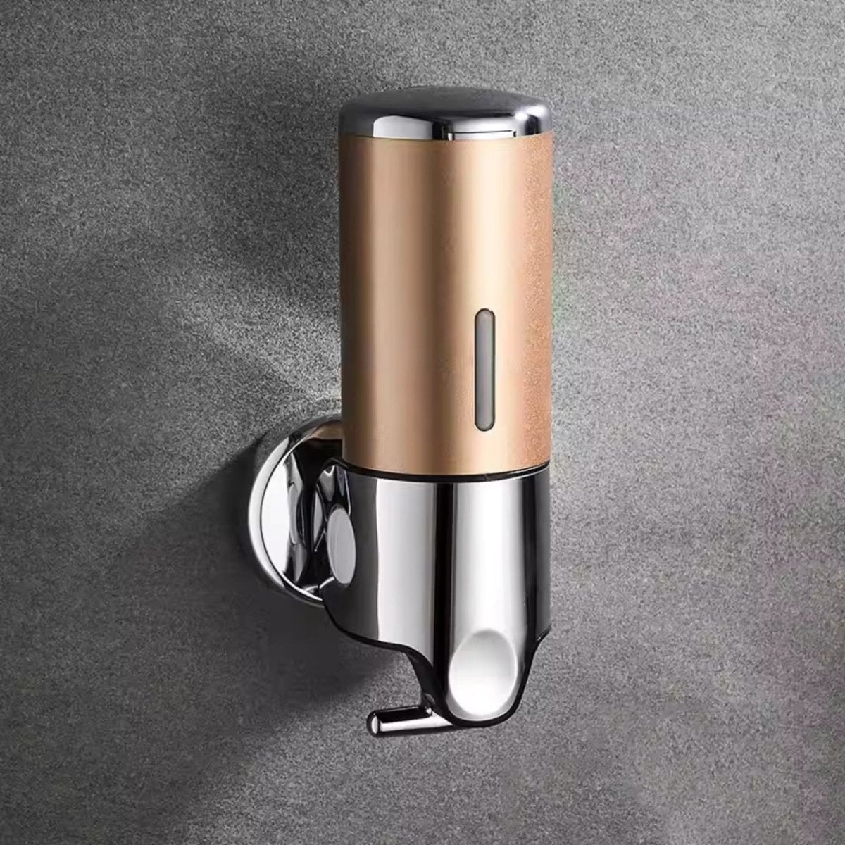 Dispensador de jabón de pared de acero inoxidable