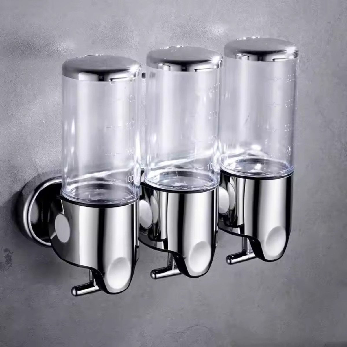 Dispensador de jabón de pared de acero inoxidable