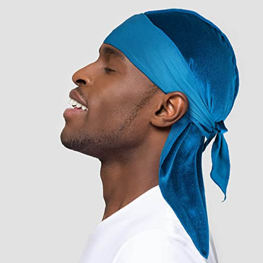 Durag de terciopelo transpirable