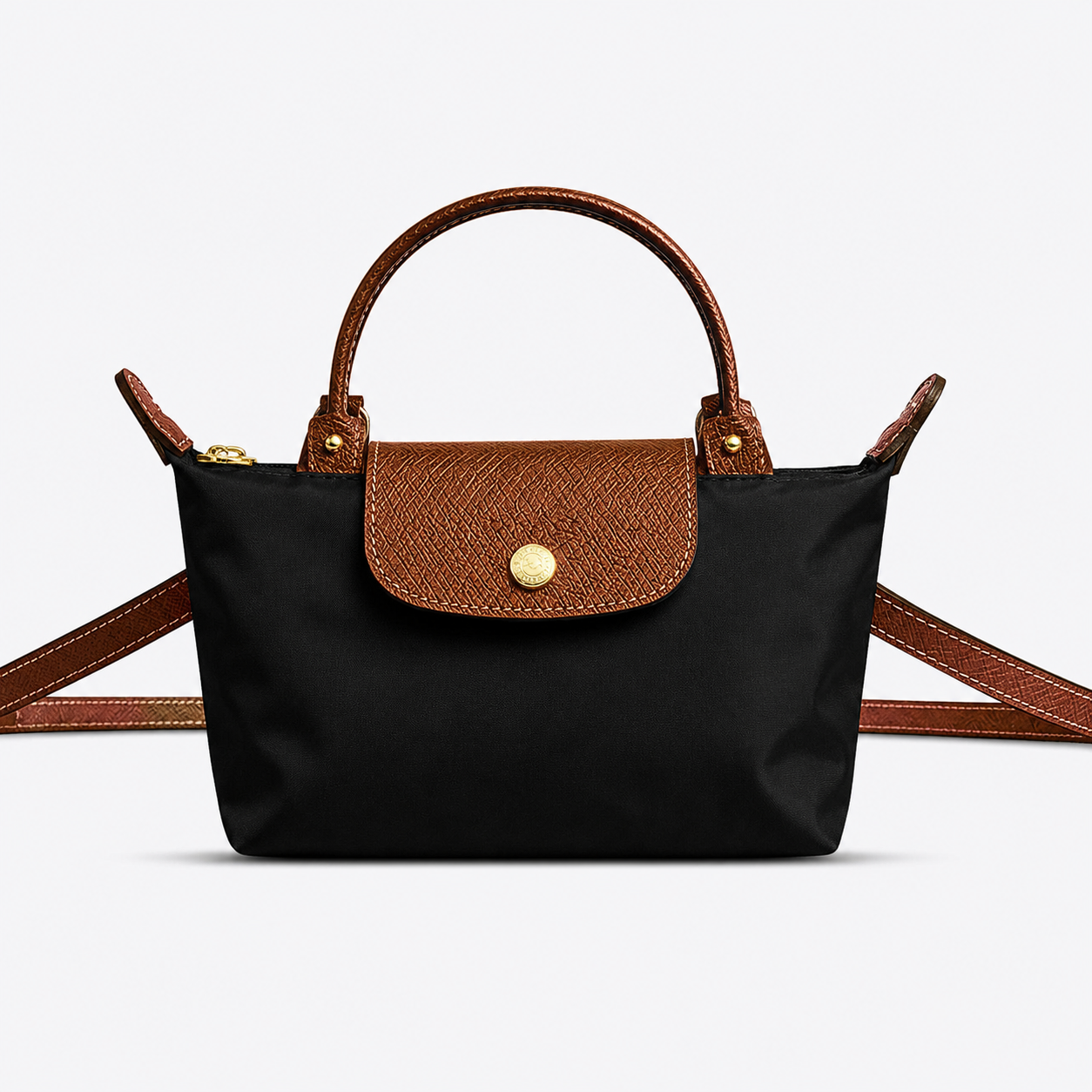 Elegante bolso bandolera pequeño: diseño versátil y cómodo ajuste de longitud de correa