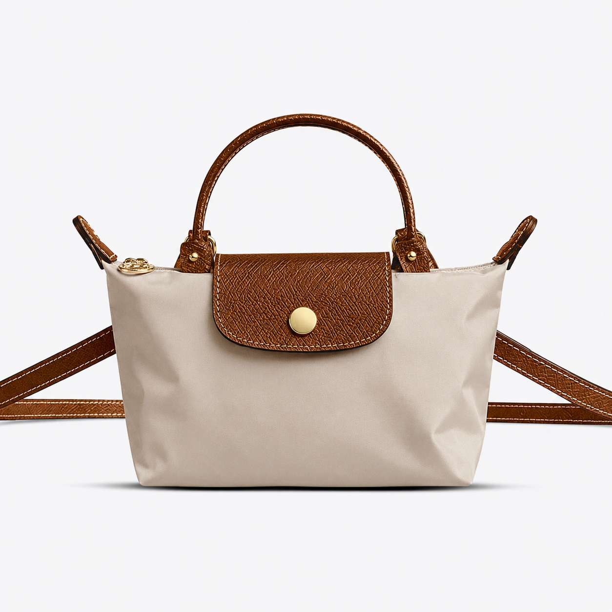 Elegante bolso bandolera pequeño: diseño versátil y cómodo ajuste de longitud de correa