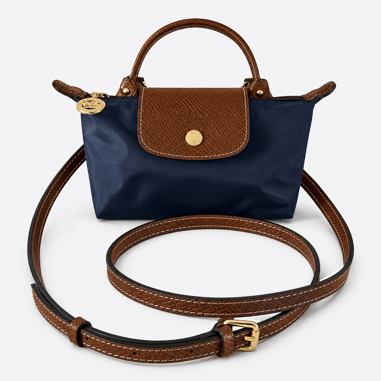 Elegante bolso bandolera pequeño: diseño versátil y cómodo ajuste de longitud de correa